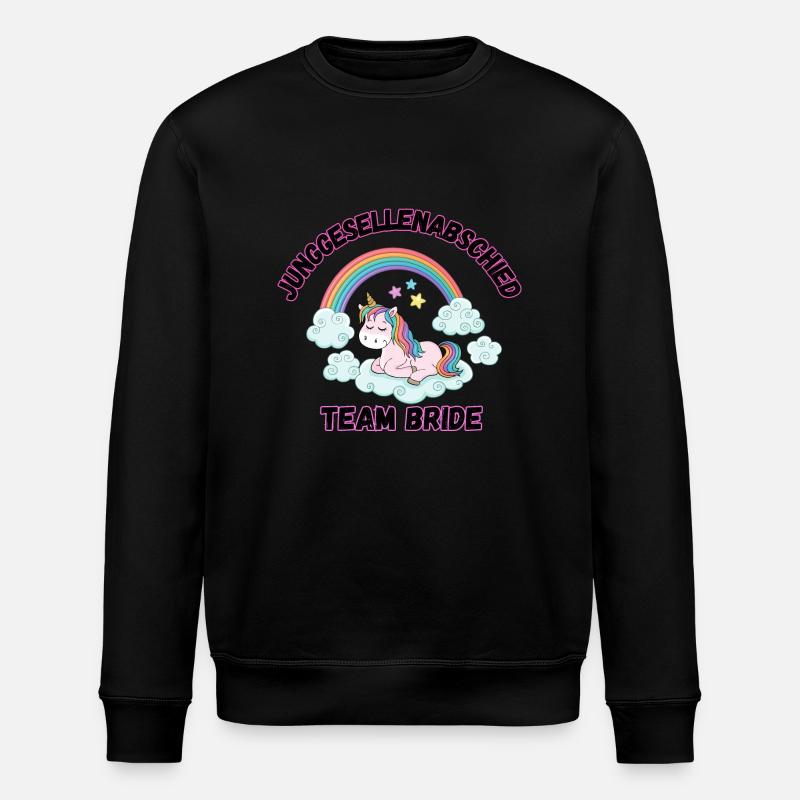 Junggesellenabschied - Stanley/Stella Unisex Bio-Sweatshirt ROLLER - Schwarz