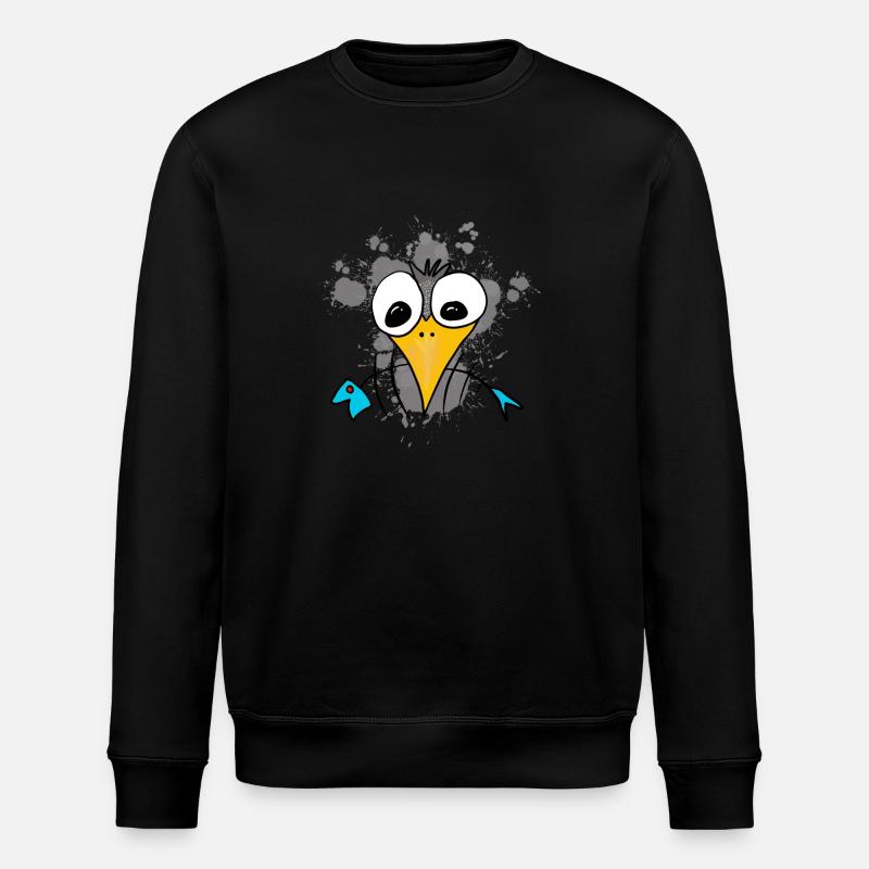 Möwe - Stanley/Stella Unisex Bio-Sweatshirt ROLLER - Schwarz
