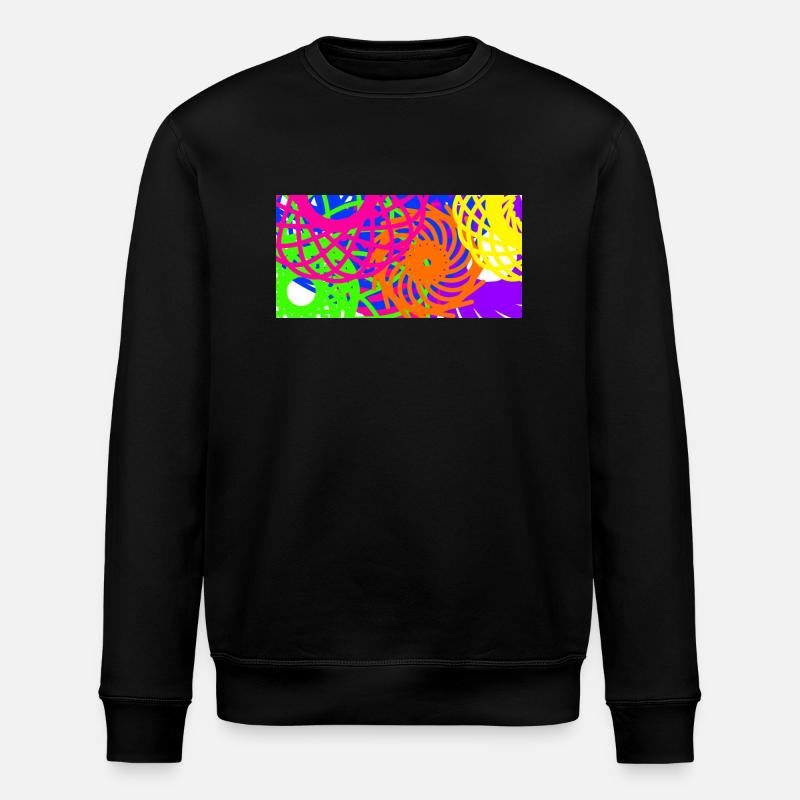 Muster - Stanley/Stella Unisex Bio-Sweatshirt ROLLER - Schwarz