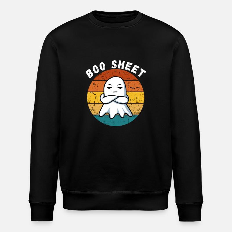 Boo sheet - Sweat bio ROLLER Stanley/Stella Unisexe - noir