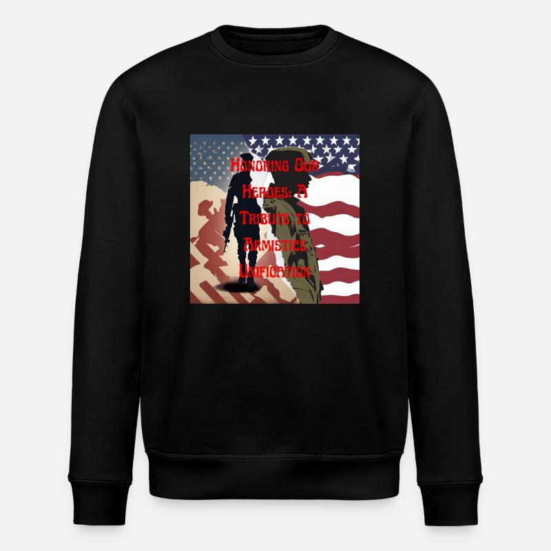 Vétérans, anciens combattant, armistice. - Sweat bio ROLLER Stanley/Stella Unisexe - noir