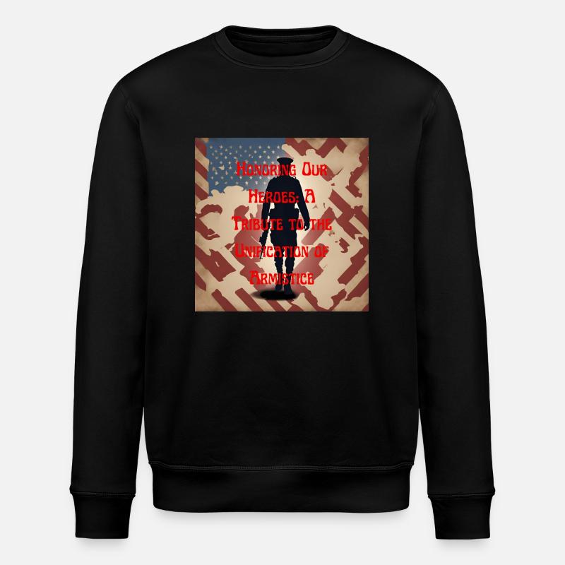 Vétérans, anciens combattant, armistice. - Sweat bio ROLLER Stanley/Stella Unisexe - noir