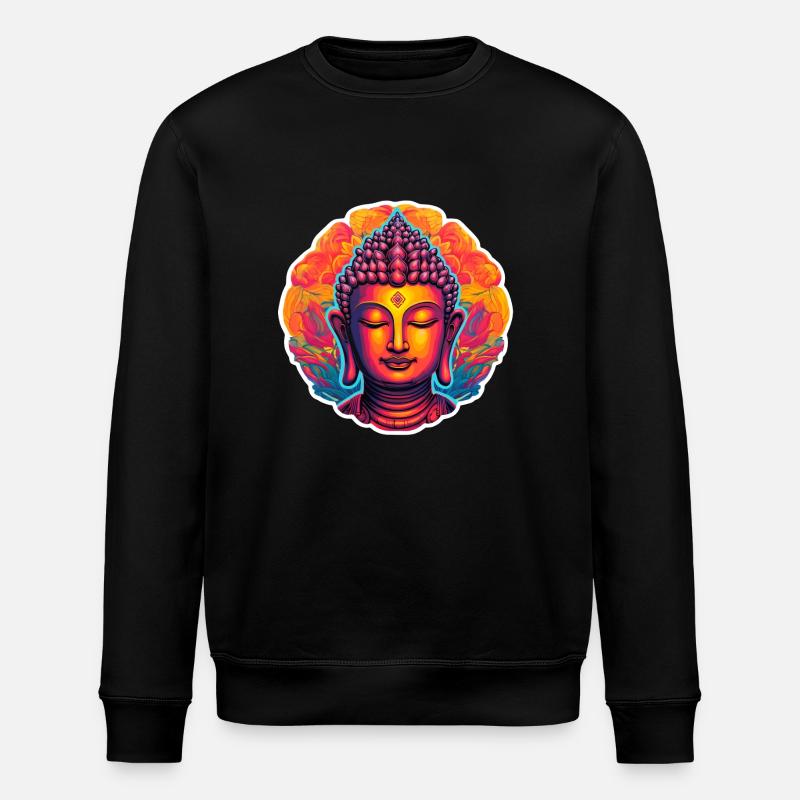 ZenBuddha - Stanley/Stella ROLLER Unisex Organic Sweatshirt - black