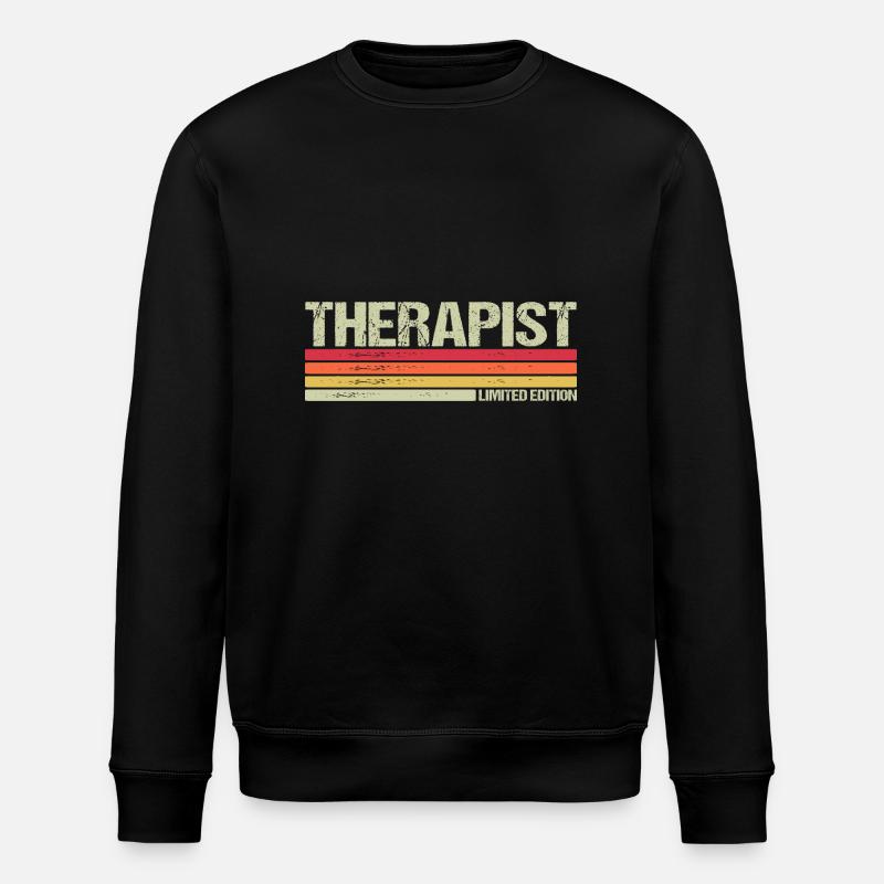 Therapist Limited Edition - Stanley/Stella Unisex Bio-Sweatshirt ROLLER - Schwarz