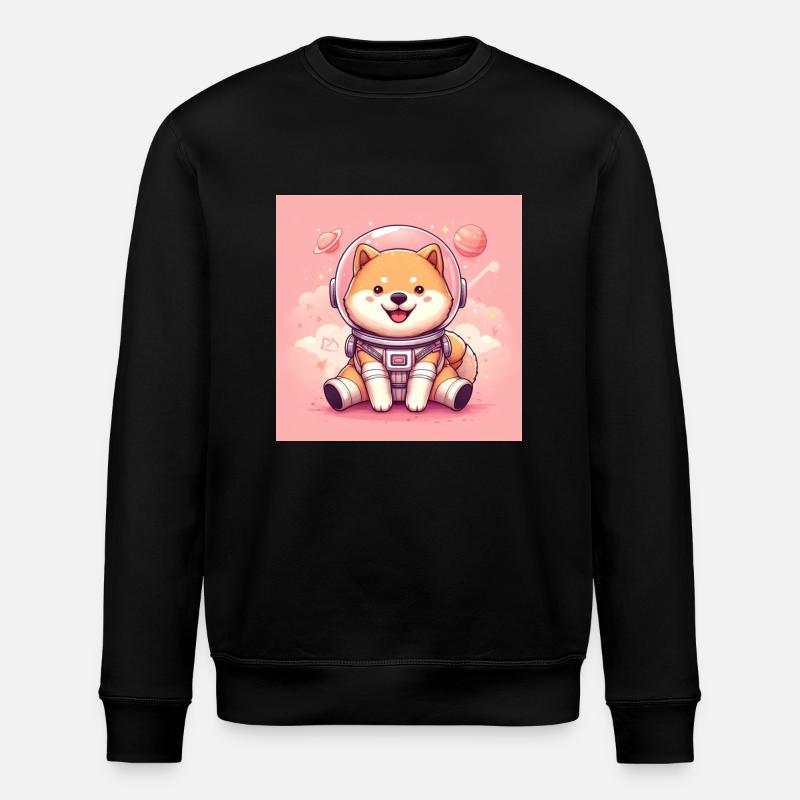 chien astro 1123 - Sweat bio ROLLER Stanley/Stella Unisexe - noir
