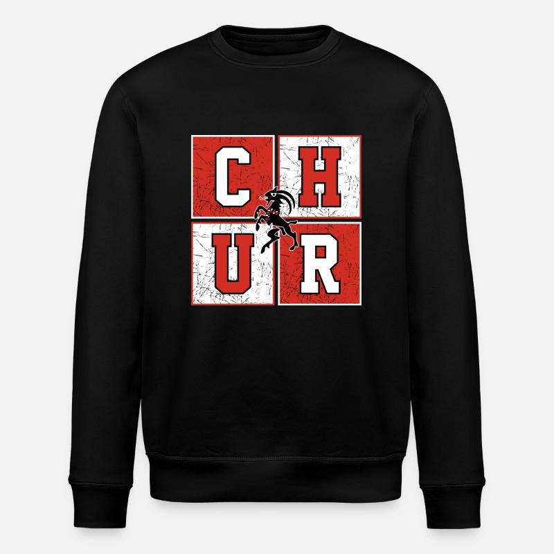 Chur - Stanley/Stella Unisex Bio-Sweatshirt ROLLER - Schwarz