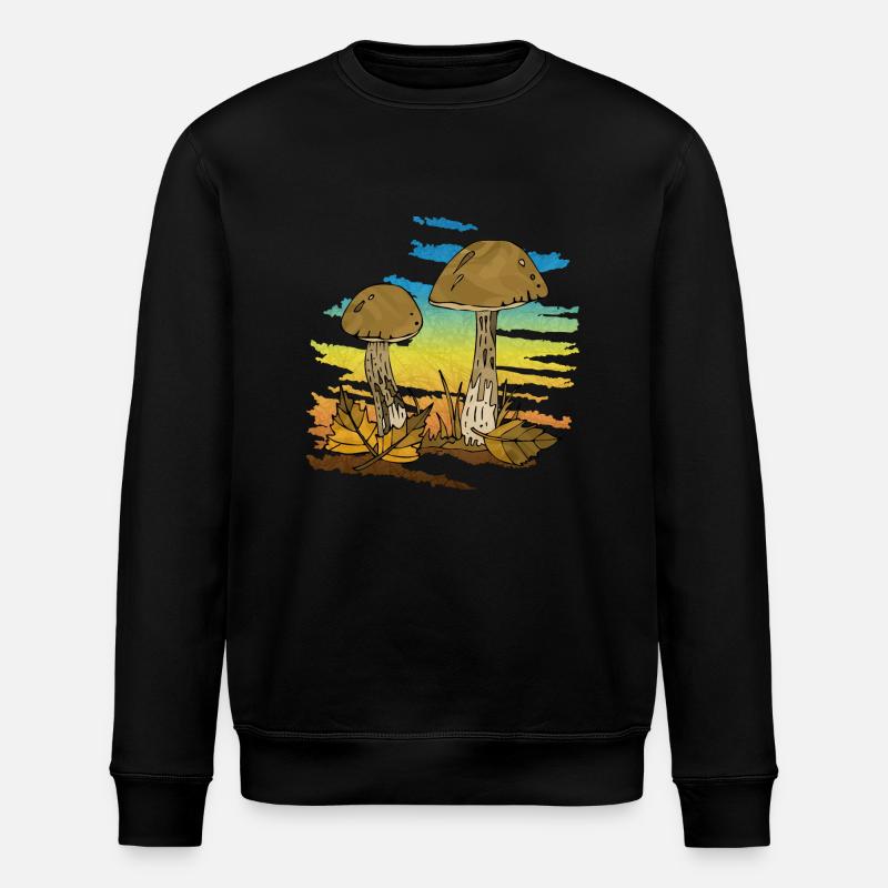 Mycètes - Sweat bio ROLLER Stanley/Stella Unisexe - noir