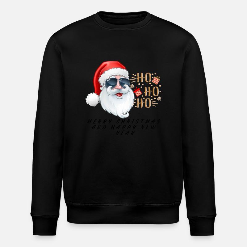 Père Noël - Sweat bio ROLLER Stanley/Stella Unisexe - noir