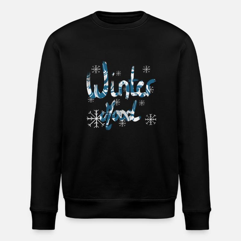 Winter mood - Sweat bio ROLLER Stanley/Stella Unisexe - noir