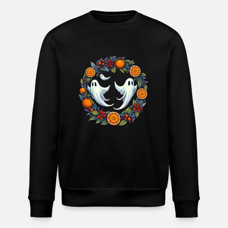 Conception de fantômes de Noël - Sweat bio ROLLER Stanley/Stella Unisexe - noir