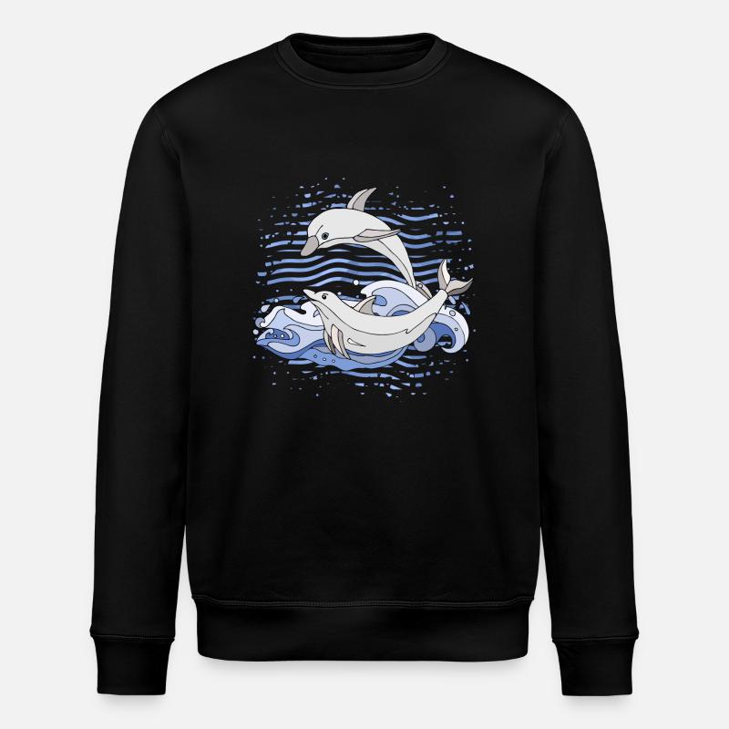 Delphine - Stanley/Stella Unisex Bio-Sweatshirt ROLLER - Schwarz