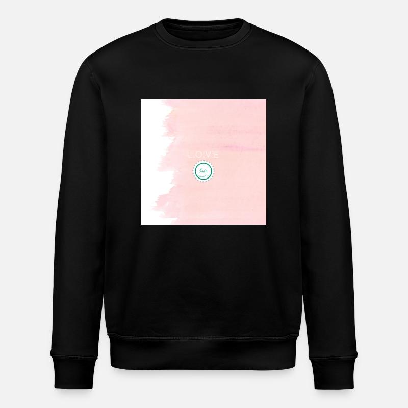Liebe - Stanley/Stella Unisex Bio-Sweatshirt ROLLER - Schwarz