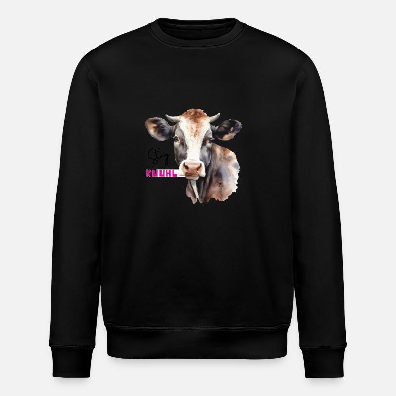 Stay Kuuhl - Stanley/Stella Unisex Bio-Sweatshirt ROLLER - Schwarz
