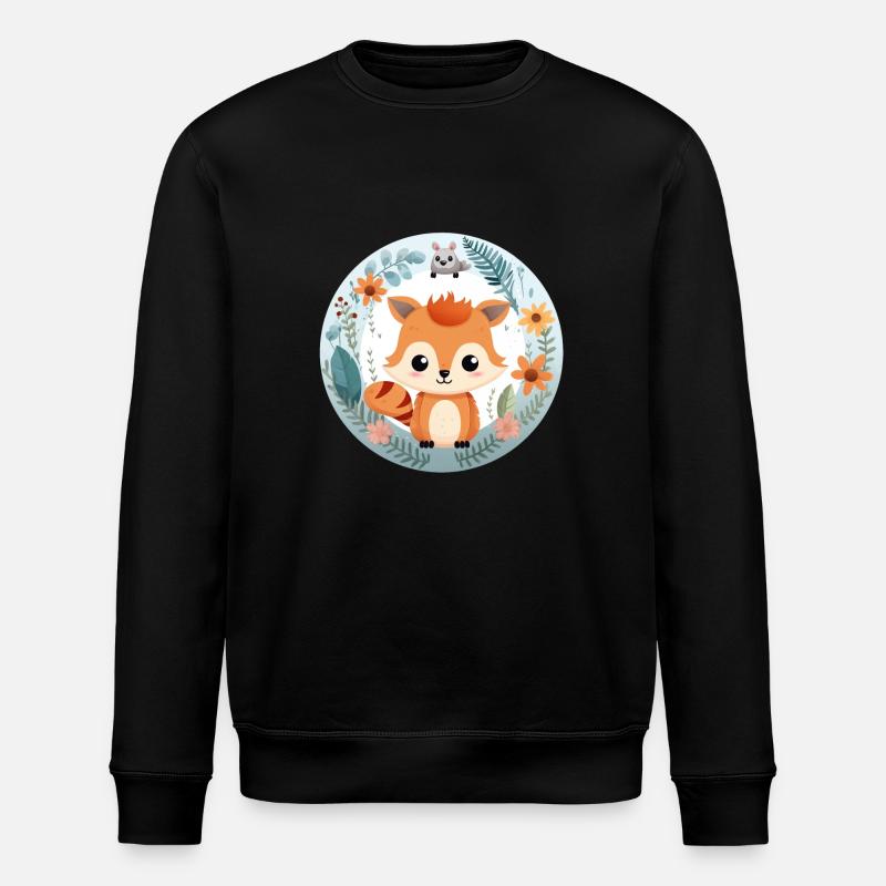 Mr. Fuchs - Stanley/Stella Unisex Bio-Sweatshirt ROLLER - Schwarz