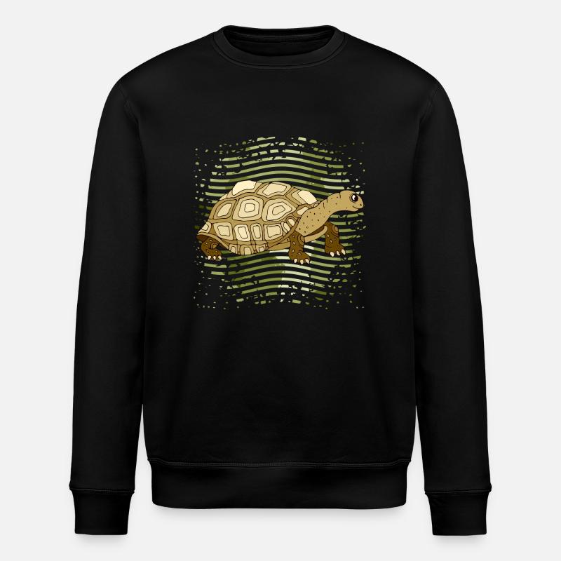 Tortue - Sweat bio ROLLER Stanley/Stella Unisexe - noir