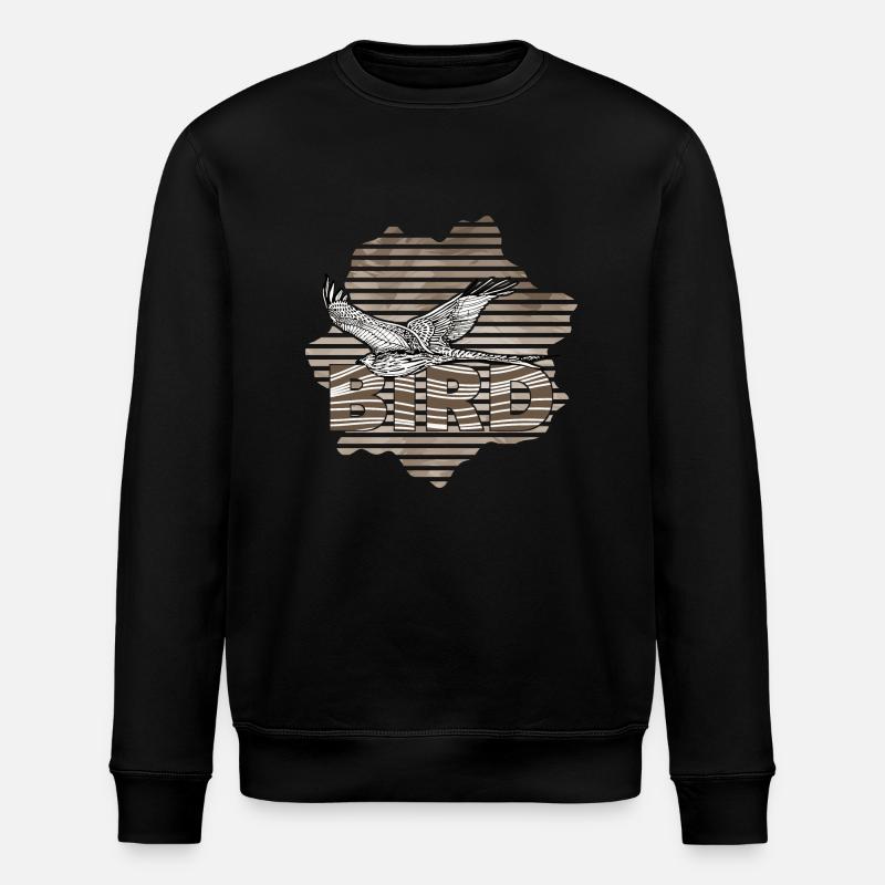 Oiseau - Sweat bio ROLLER Stanley/Stella Unisexe - noir