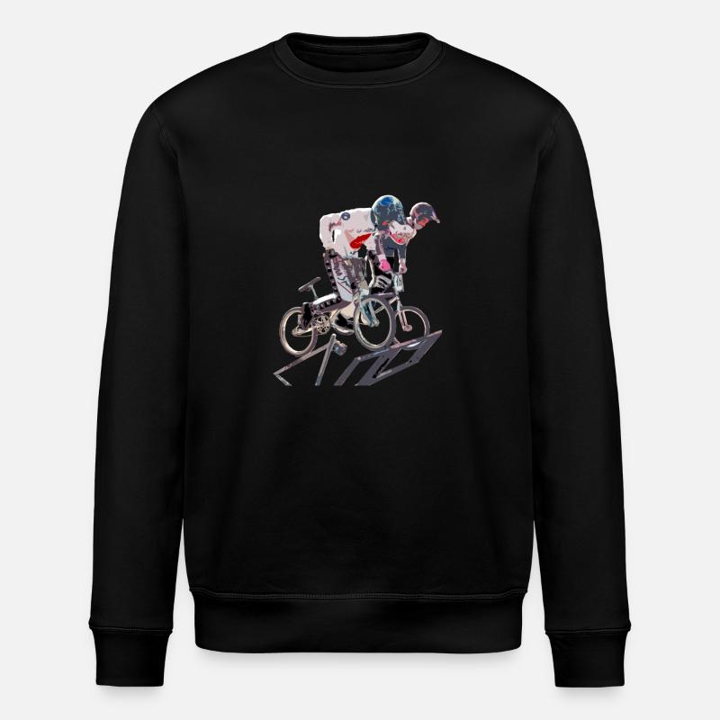 BMX - Stanley/Stella Unisex Bio-Sweatshirt ROLLER - Schwarz