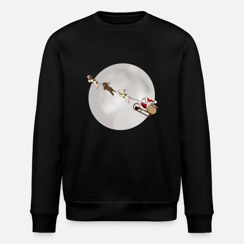 PinoRudi - Sweat bio ROLLER Stanley/Stella Unisexe - noir