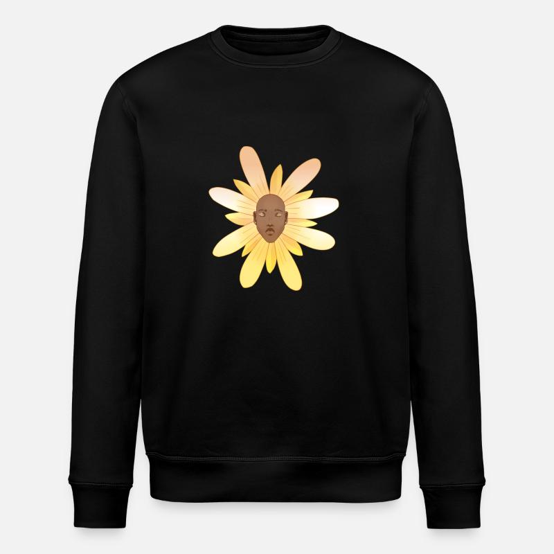 Giroflée - Sweat bio ROLLER Stanley/Stella Unisexe - noir