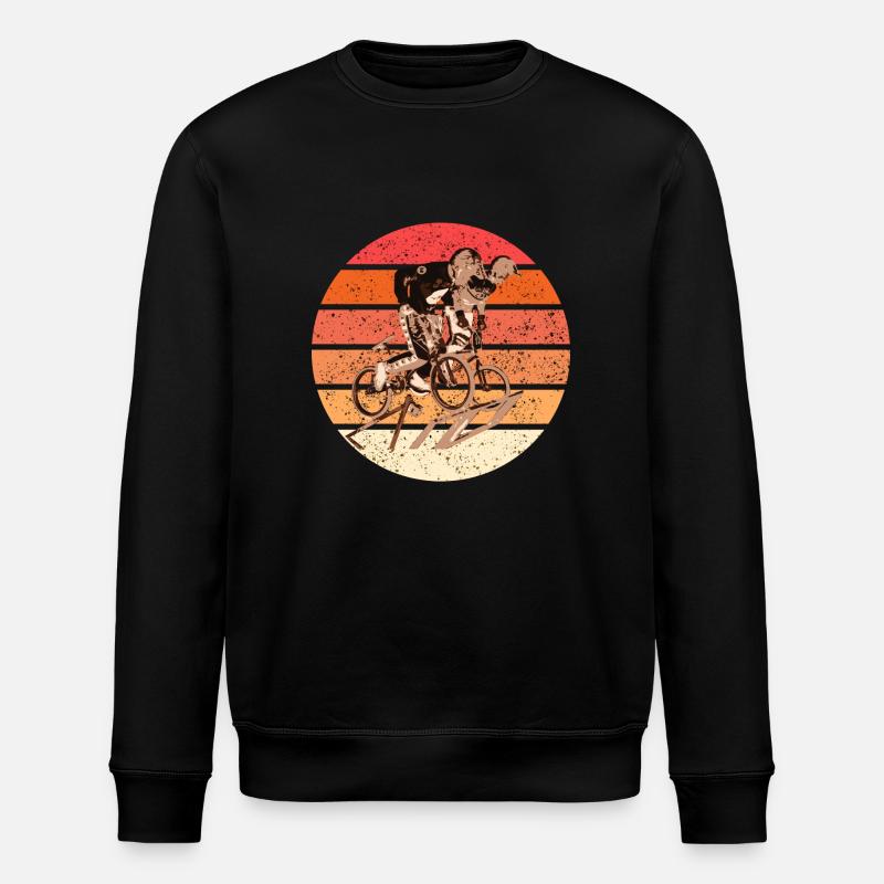 BMX - Stanley/Stella Unisex Bio-Sweatshirt ROLLER - Schwarz