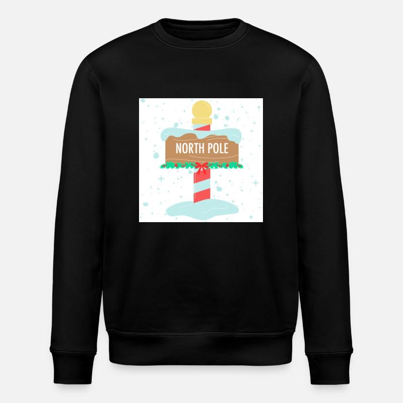 NOËL - PÔLE NORD - Sweat bio ROLLER Stanley/Stella Unisexe - noir