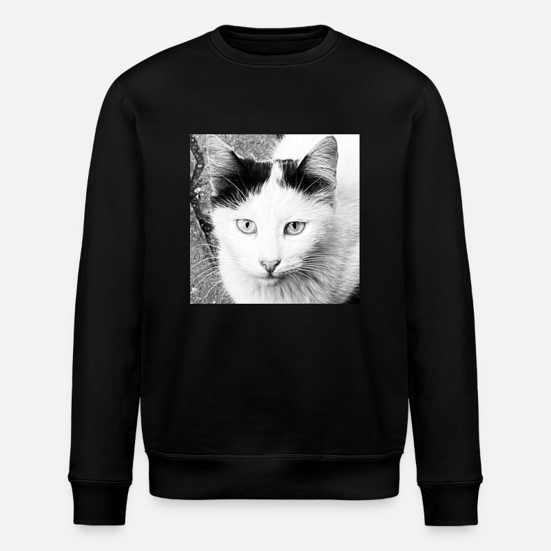 Chat mignon - Sweat bio ROLLER Stanley/Stella Unisexe - noir