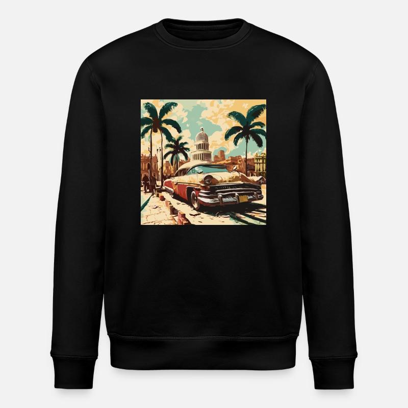 Oldtimer Glanz - Sweat bio ROLLER Stanley/Stella Unisexe - noir