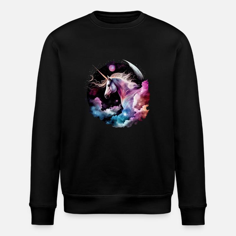 Licorne magique - Sweat bio ROLLER Stanley/Stella Unisexe - noir