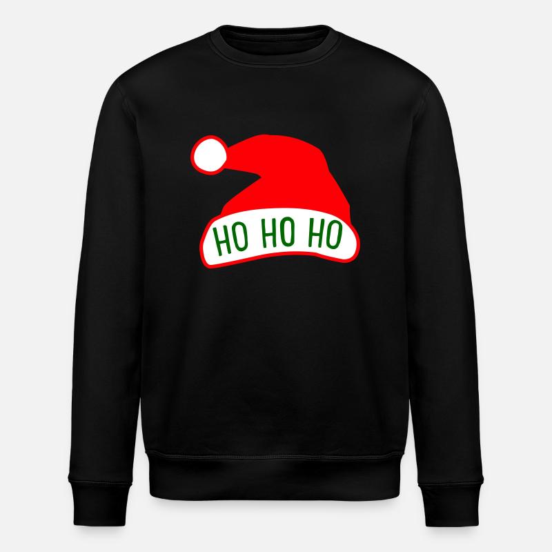 Ho Ho Ho - Stanley/Stella Unisex Bio-Sweatshirt ROLLER - Schwarz