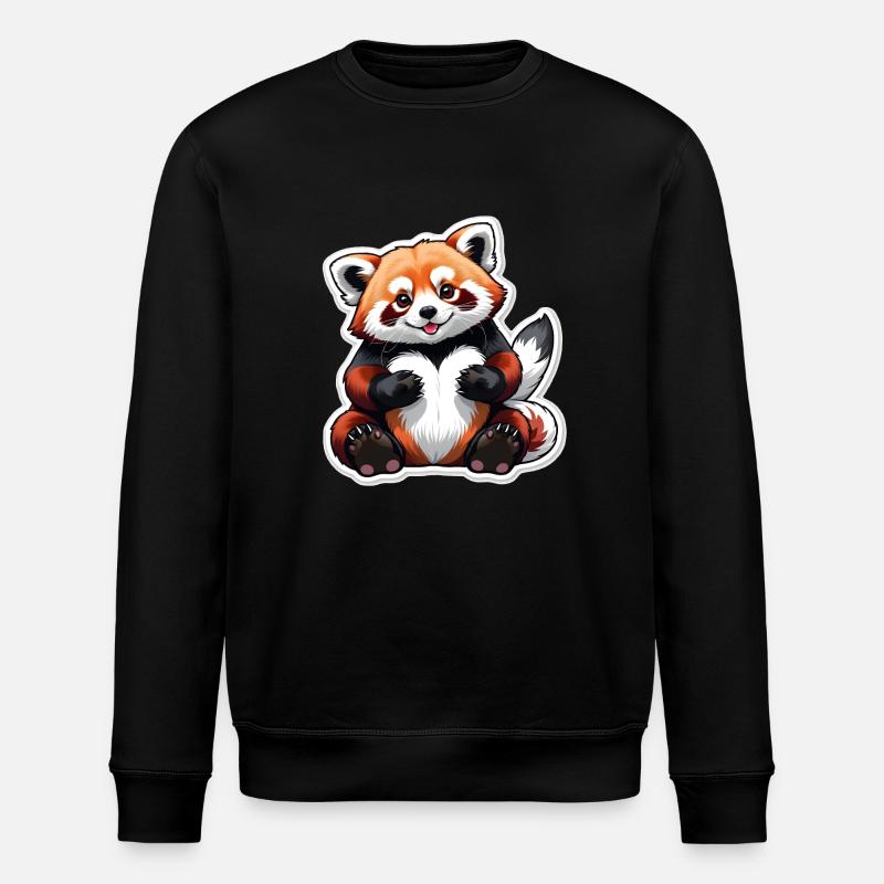 Panda with love - Sweat bio ROLLER Stanley/Stella Unisexe - noir