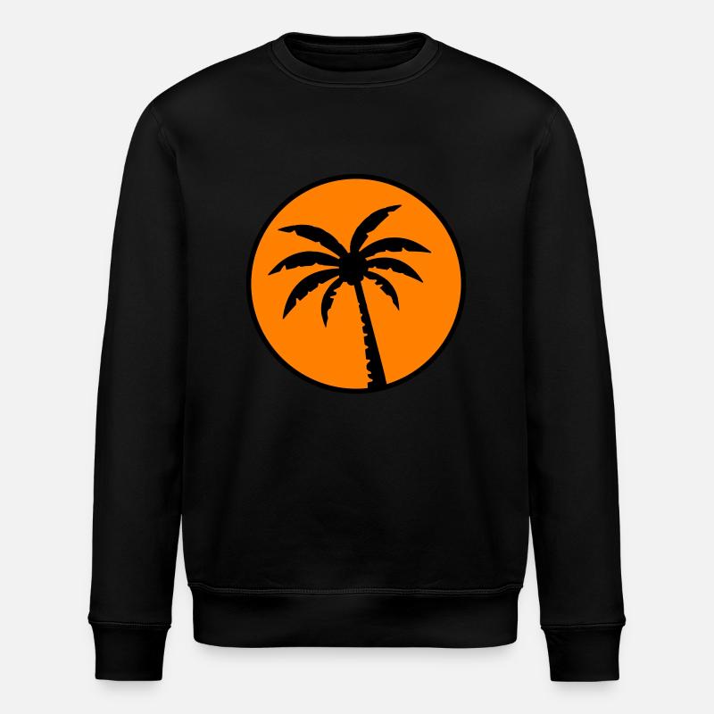 Palm 2 - Stanley/Stella ROLLER Unisex Organic Sweatshirt - black