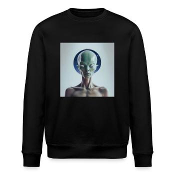 Astronomie Astrophysik - Stanley/Stella Unisex Bio-Sweatshirt ROLLER - Schwarz - Vorne - Nik (191cm)