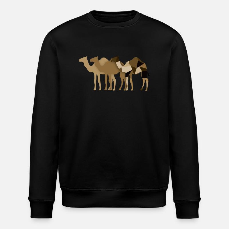 Camels - Stanley/Stella ROLLER Unisex Organic Sweatshirt - black