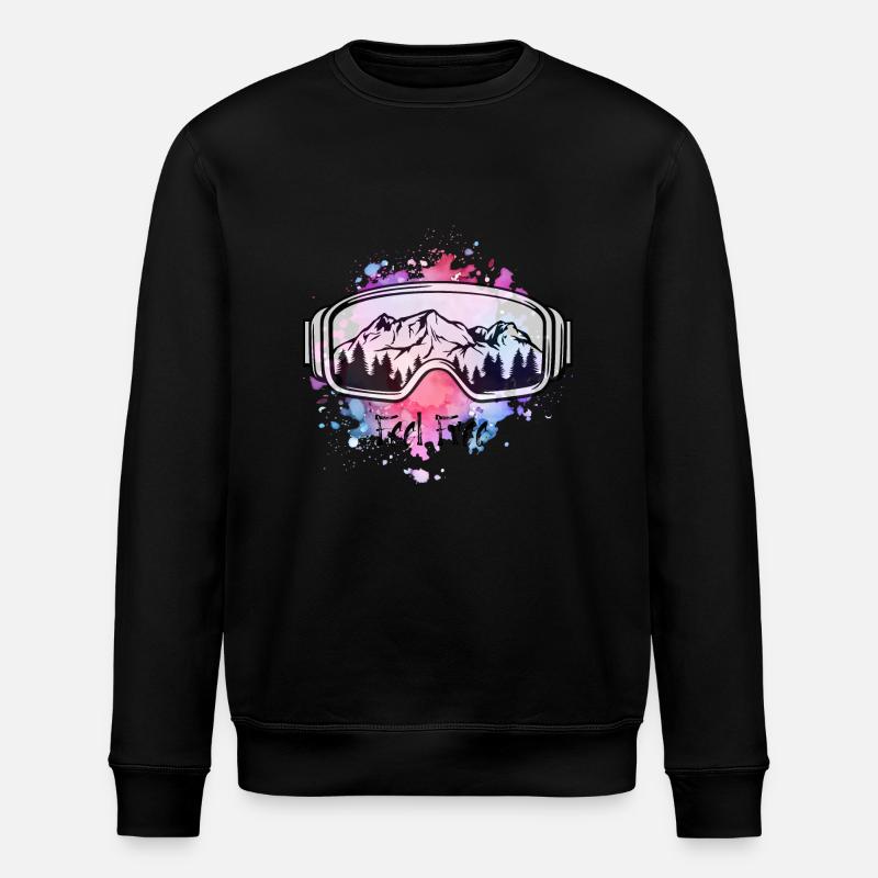 Feel Free - Stanley/Stella Unisex Bio-Sweatshirt ROLLER - Schwarz