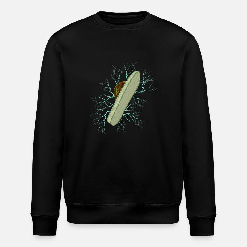 PANTOUFLE - Sweat bio ROLLER Stanley/Stella Unisexe - noir