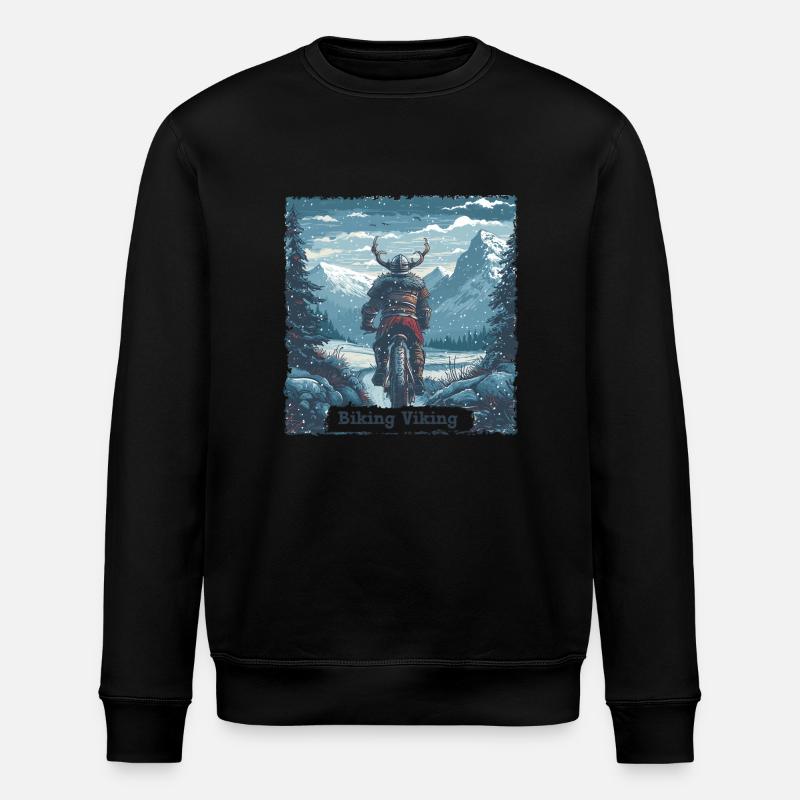 Vélo Vélo Verset 2 - Sweat bio ROLLER Stanley/Stella Unisexe - noir