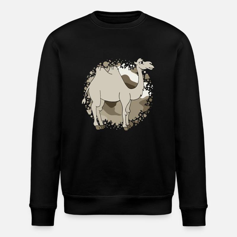 Chameau - Sweat bio ROLLER Stanley/Stella Unisexe - noir