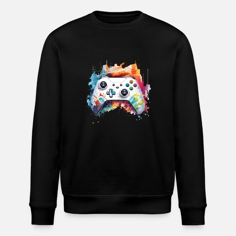 Master Controller - Unikalny design! - Ekologiczna bluza typu unisex Stanley/Stella ROLLER - czarny