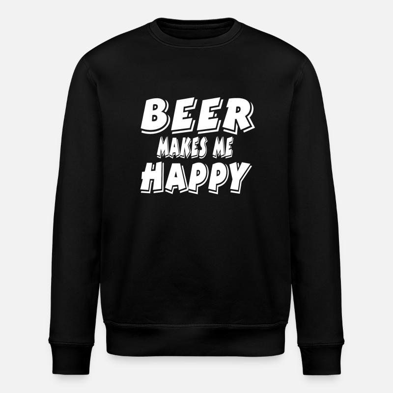 Bière - Sweat bio ROLLER Stanley/Stella Unisexe - noir
