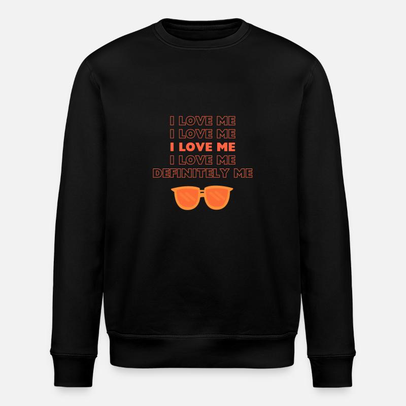 Je m’aime - Sweat bio ROLLER Stanley/Stella Unisexe - noir