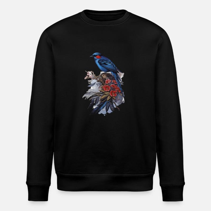 Oiseau - Sweat bio ROLLER Stanley/Stella Unisexe - noir