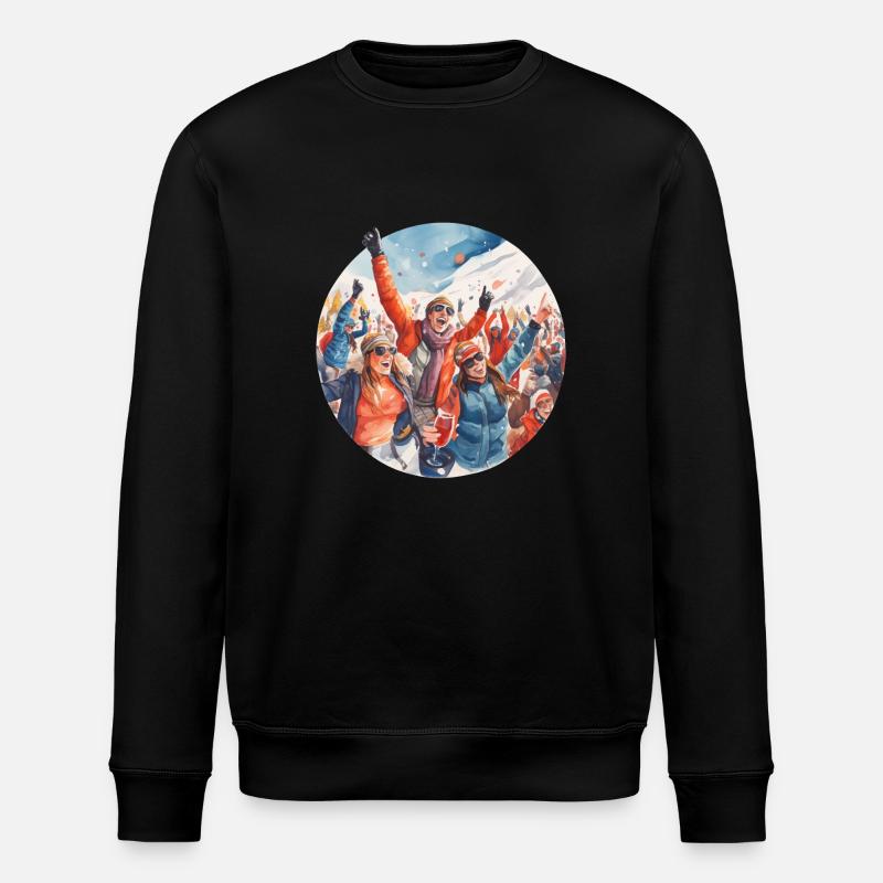 Après-ski - Sweat bio ROLLER Stanley/Stella Unisexe - noir