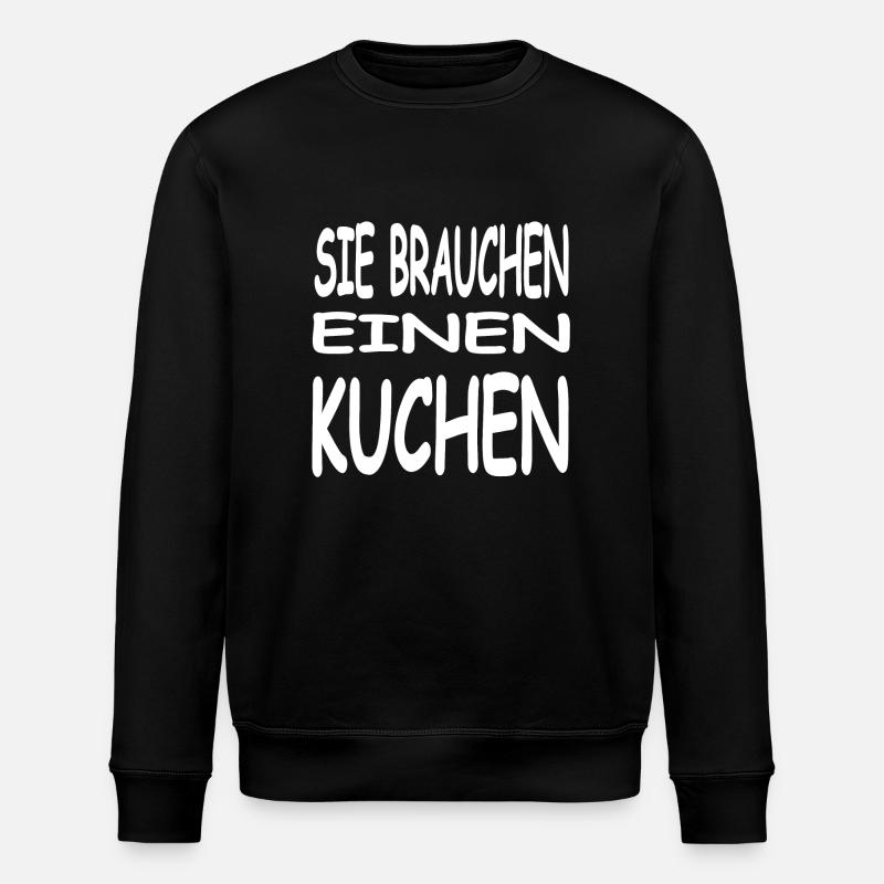 Kuchen - Stanley/Stella Unisex Bio-Sweatshirt ROLLER - Schwarz