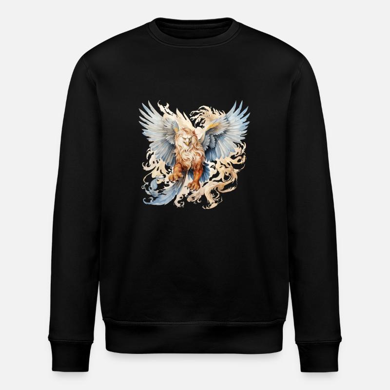 Mythical Griffin - Stanley/Stella ROLLER Unisex Organic Sweatshirt - black