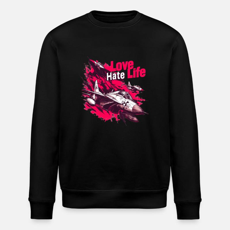 Jets - Stanley/Stella Unisex Bio-Sweatshirt ROLLER - Schwarz