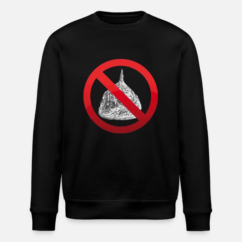 Aluhutverbot - Stanley/Stella Unisex Bio-Sweatshirt ROLLER - Schwarz