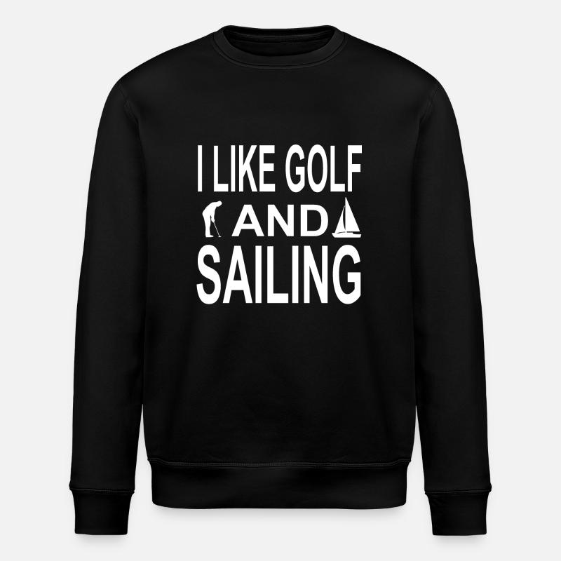Sail - Stanley/Stella ROLLER Unisex Organic Sweatshirt - black