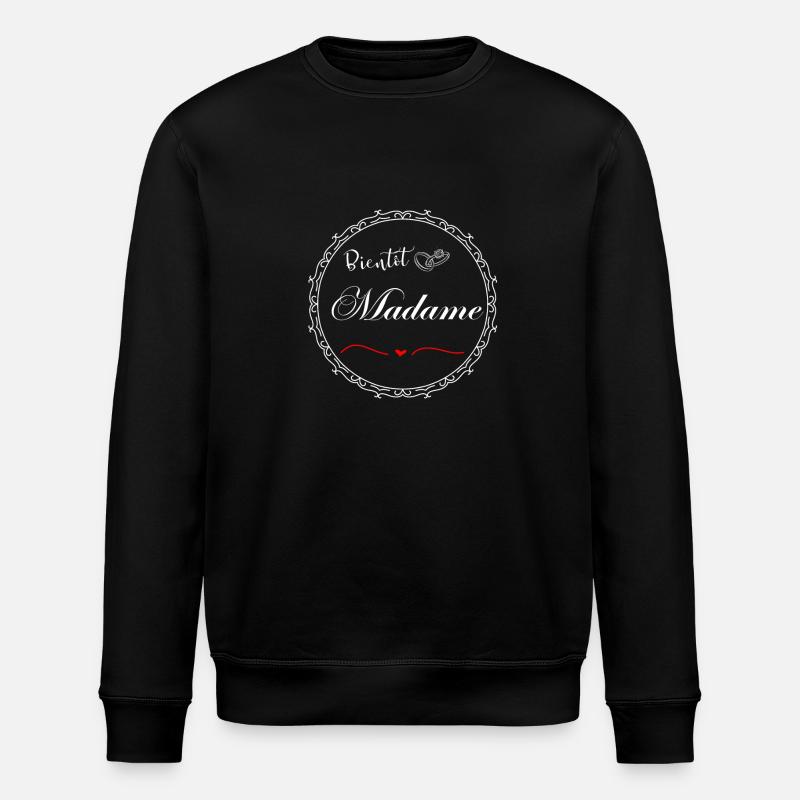 Bientôt madame - Sweat bio ROLLER Stanley/Stella Unisexe - noir