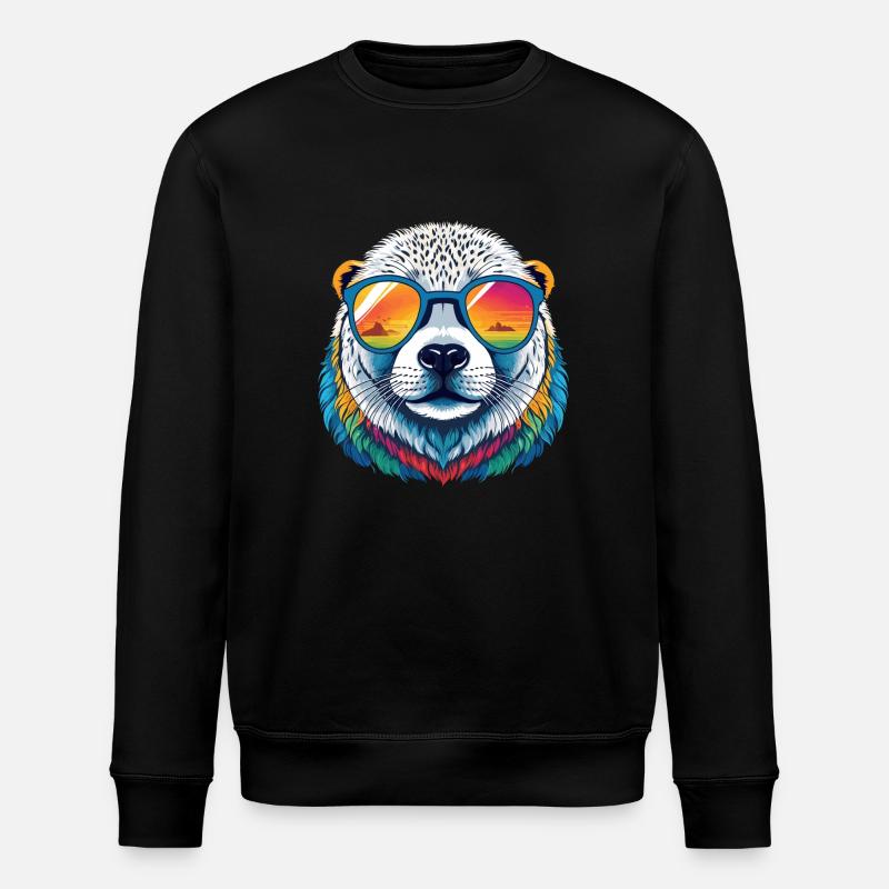 Siegel - Stanley/Stella Unisex Bio-Sweatshirt ROLLER - Schwarz