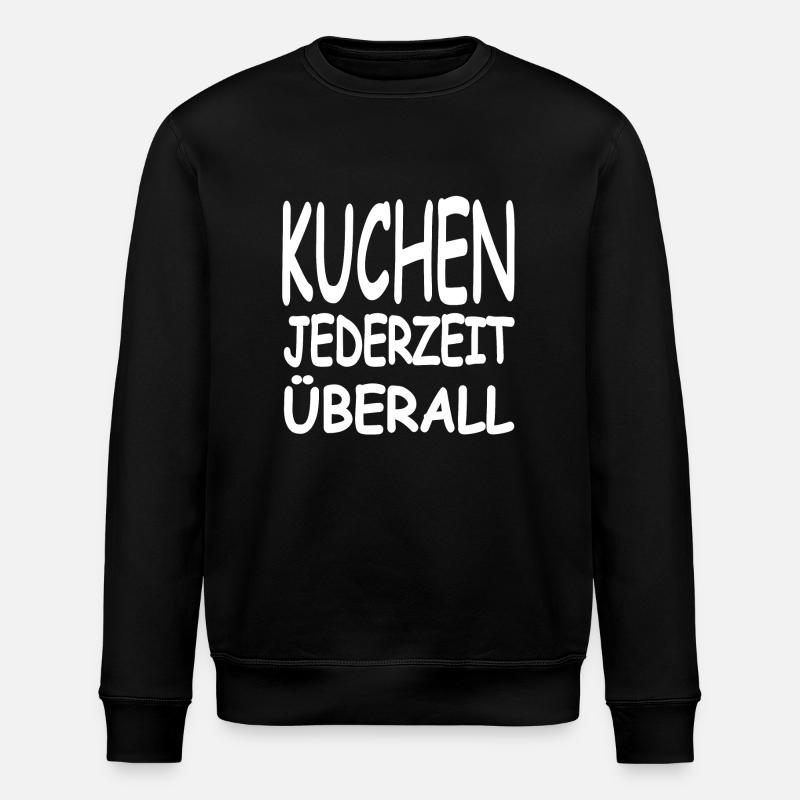 Kuchen - Stanley/Stella Unisex Bio-Sweatshirt ROLLER - Schwarz